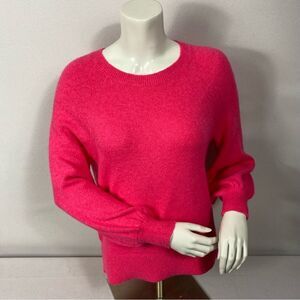 Loft Hot Pink Sweater Size Small